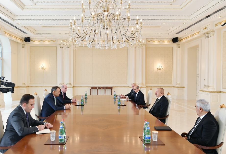 Presidente Ilham Aliyev recibió al director ejecutivo de BP