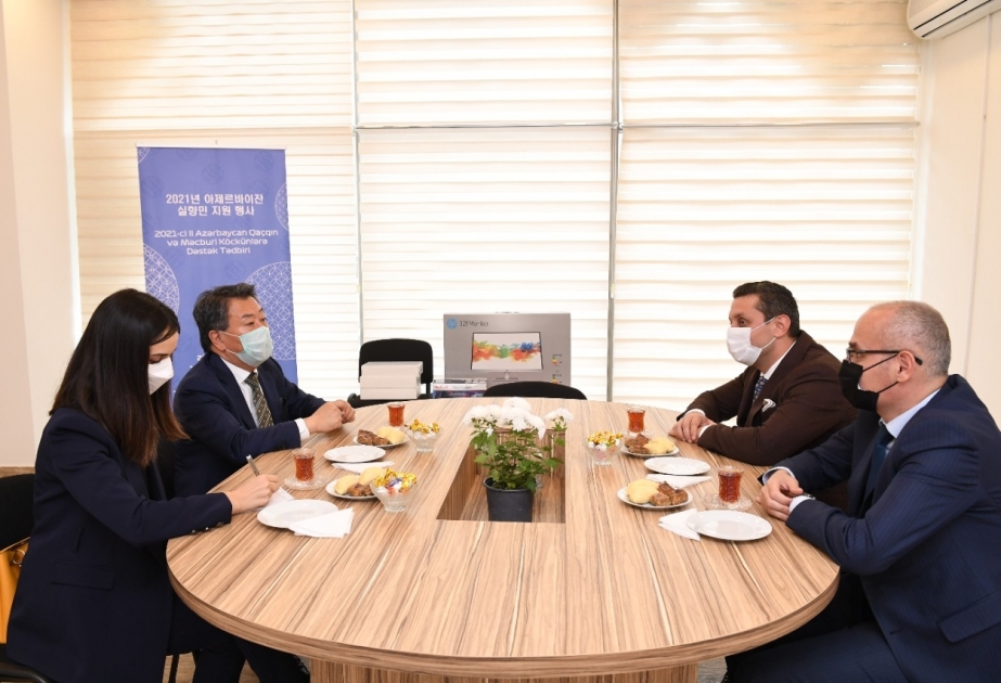 “Qobu park” yaşayış kompleksində məcburi köçkünlərə dəstək tədbiri təşkil olunub