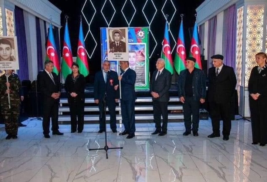Nizami rayonunda Vətən müharibəsinin şəhidlərinin ailələri ziyarət olunub