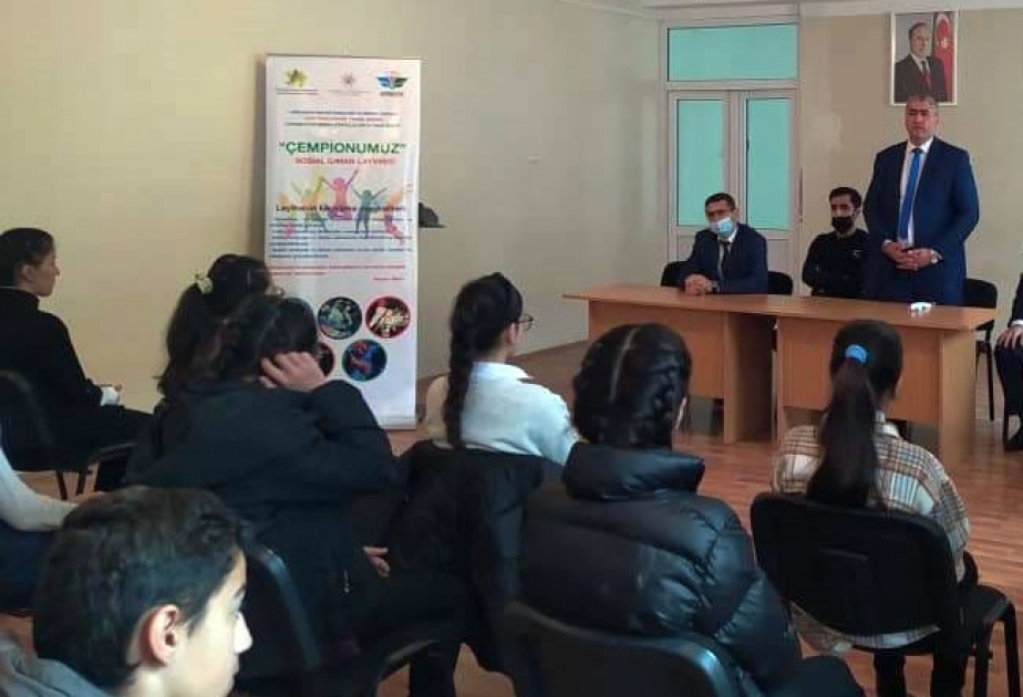 Lənkəranda taekvondo üzrə beynəlxalq yarışların qalibi Samir Cavadlı ilə görüş keçirilib