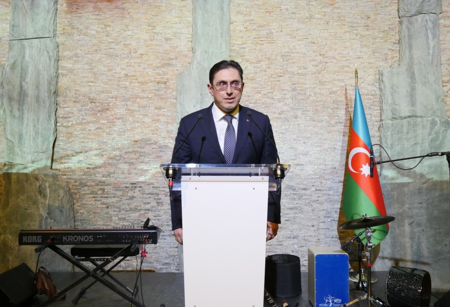 Cenevrədə Zəfər Günü və Bayraq Günü münasibətilə rəsmi tədbir keçirilib VİDEO
