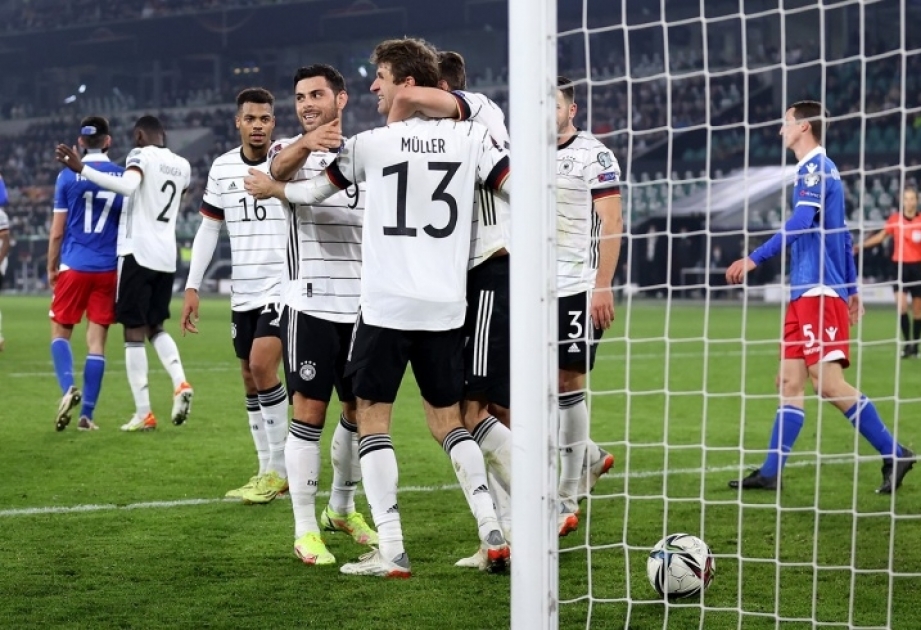 Впервые за 52 года Германия забила 9 мячей в отборочной игре к чемпионату мира