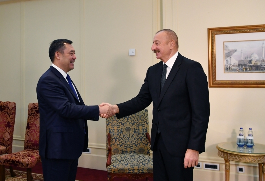 Sadır Japarov: Qırğızıstanda qardaş Azərbaycan xalqının uğurlarına və nailiyyətlərinə həmişə sevinirik