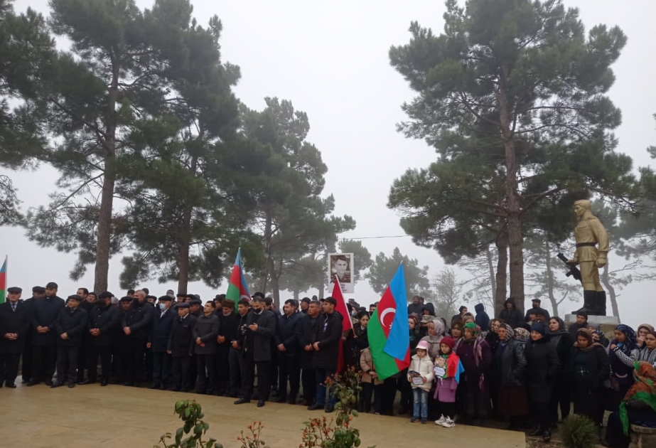 Qobustanda şəhid Həsən Quliyevin anım mərasimi keçirilib