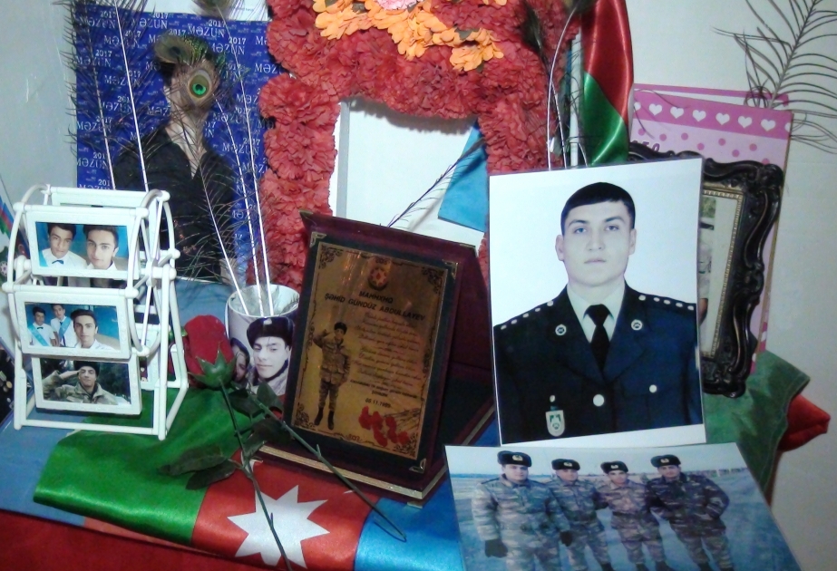 Murovdağ yüksəkliyi uğrunda döyüşlərdə şəhidlik məqamına yüksələn cəsur əsgər VİDEO