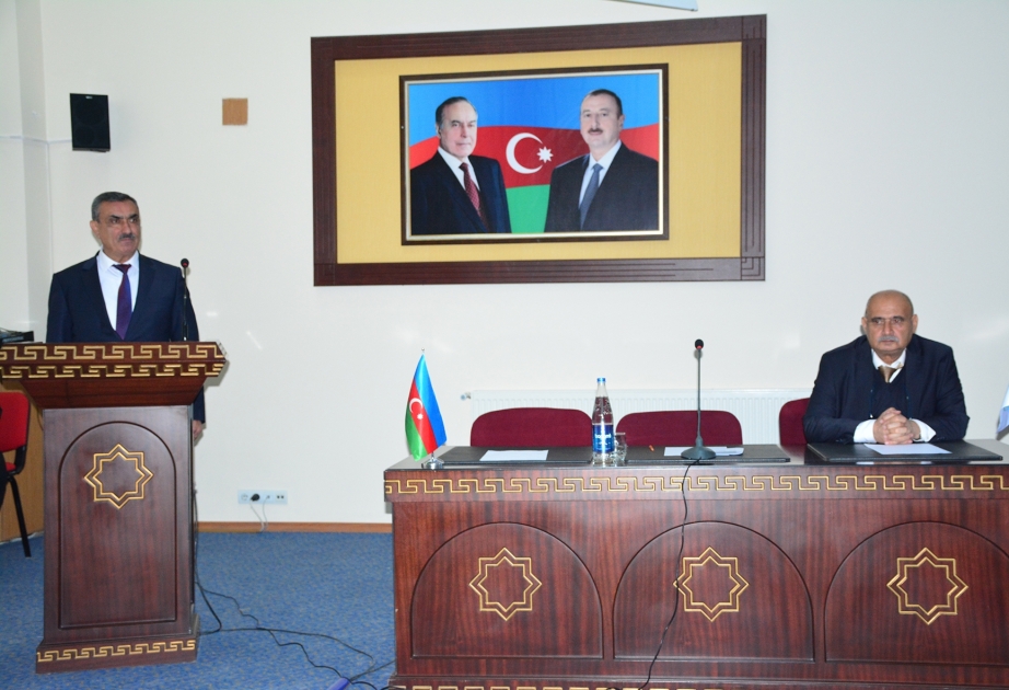 Naxçıvan Dövlət Universitetində Konstitusiyamıza dair məruzələr dinlənilib