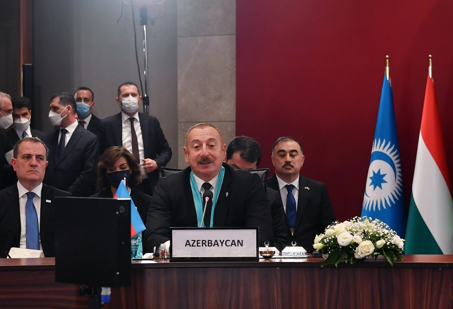 Azərbaycan Prezidenti: Türkiyənin dəstəyi şərəfli missiyamızı yerinə yetirməkdə bizə əlavə güc verdi