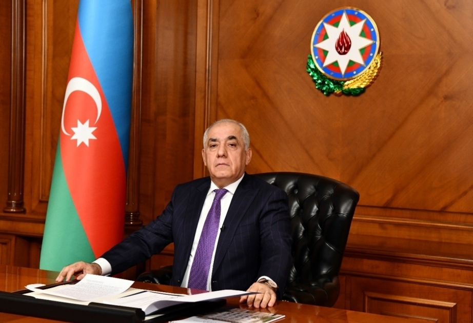 El Premier azerbaiyano participó en la reunión del Consejo de Jefes de Gobierno de la CEI por videoconferencia