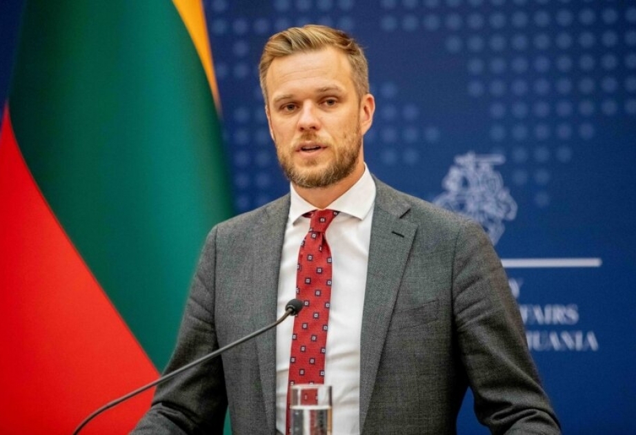 Qabrielyus Landsbergis: Litvanın məqsədi miqrantlar üçün humanitar dəhliz yaratmaqdan ibarətdir