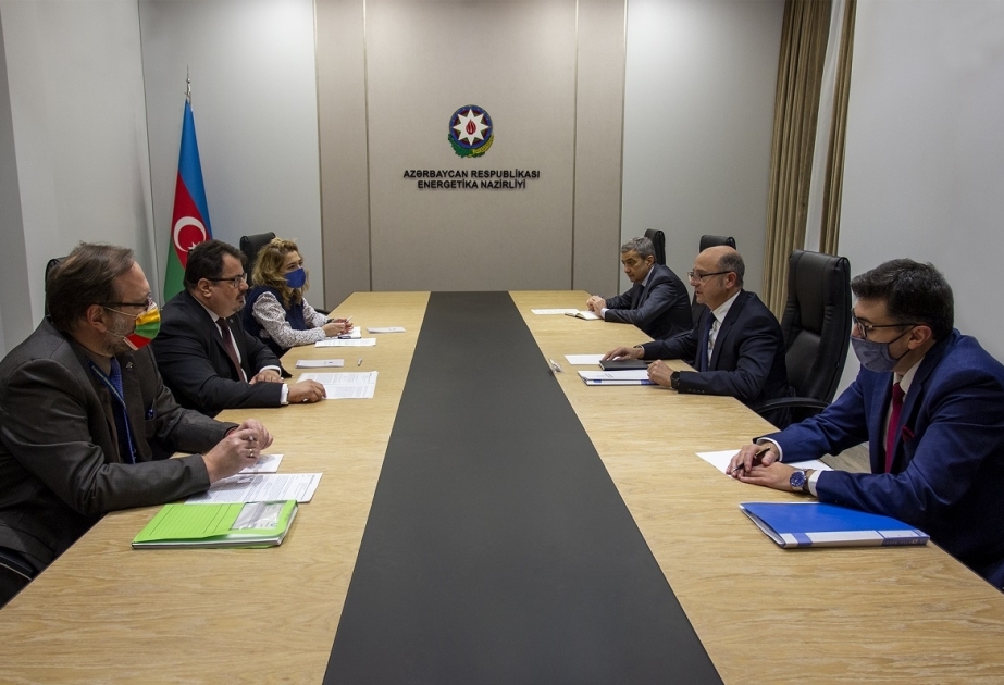 مناقشة فرص تعاون مع الاتحاد الأوروبي لتوسيع جغرافيا غاز أذربيجان