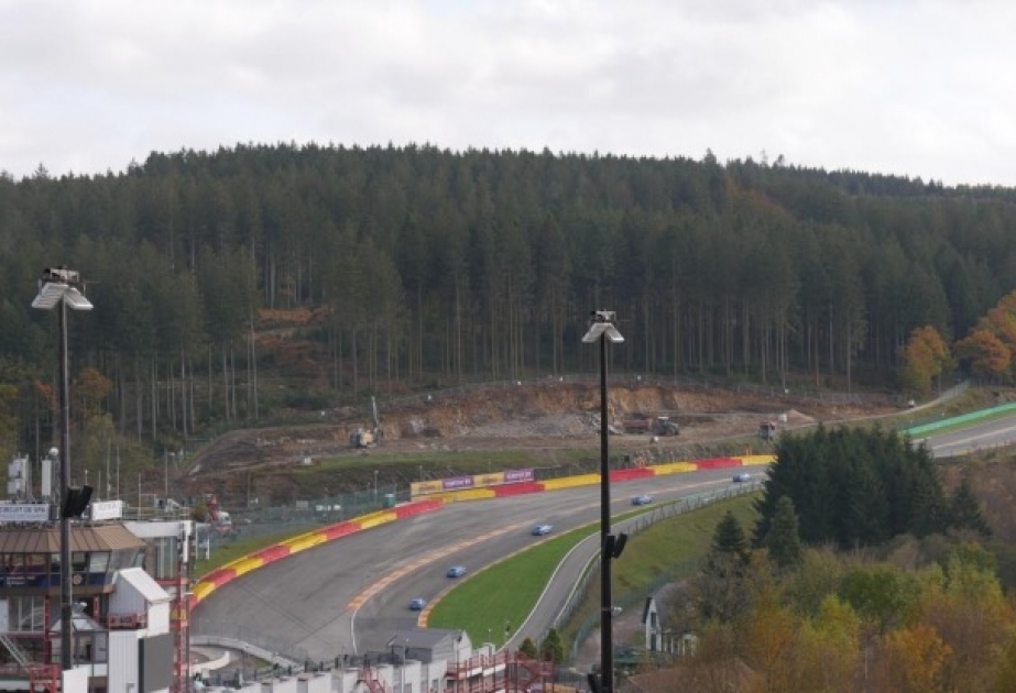 Формула 1: В Спа изменили конфигурацию поворота Eau Rouge