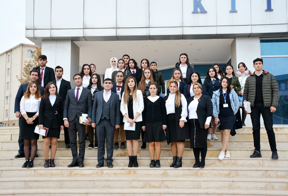 Naxçıvan Dövlət Universitetində gözdən əlillər üçün oxunulan səsli kitabların təqdimatı keçirilib