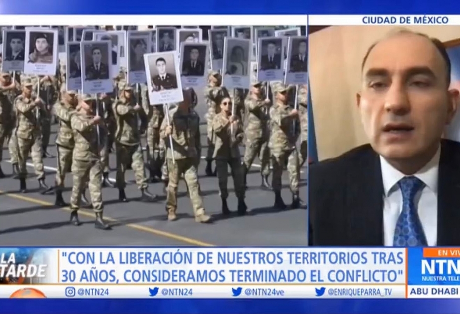 En la televisión colombiana se habló sobre la victoria de Azerbaiyán en la Guerra Patria