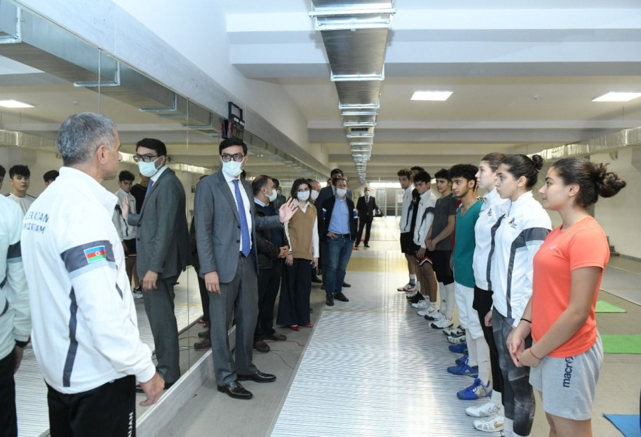 Fərid Qayıbov Azərbaycan Qılıncoynatma Federasiyasının fəaliyyəti ilə maraqlanıb
