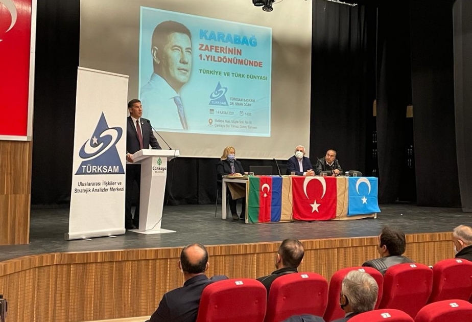Ankarada Qarabağ Zəfərinin ildönümünə həsr edilmiş konfrans təşkil olunub VİDEO