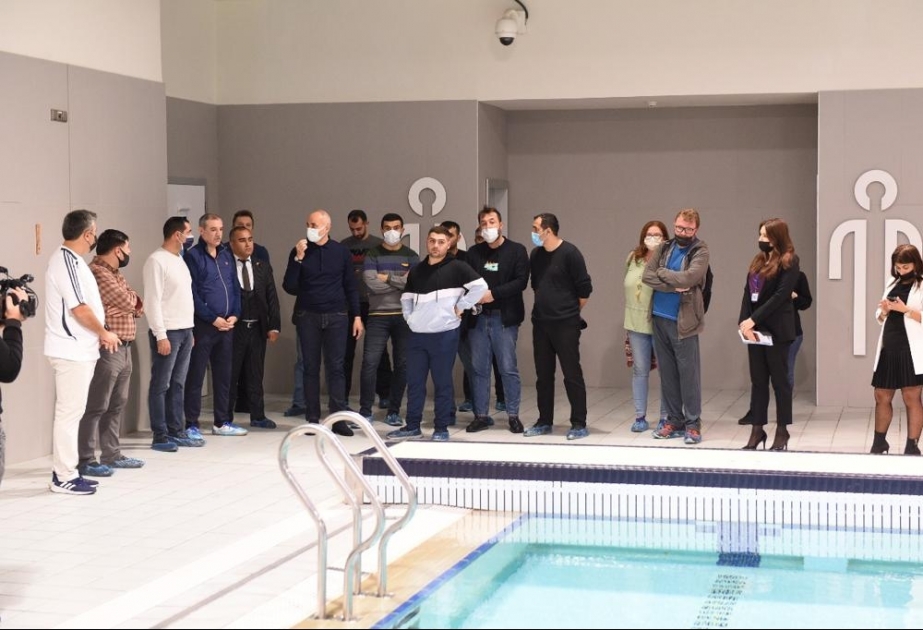 Su İdmanı Sarayına mediatur təşkil edilib