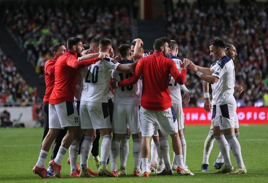Serbia secure spot in 2022 World Cup with late winner against Portugal