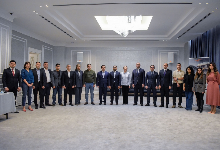 Фонд возрождения Карабаха провел встречу с победителями и финалистами конкурса «Yüksəliş»