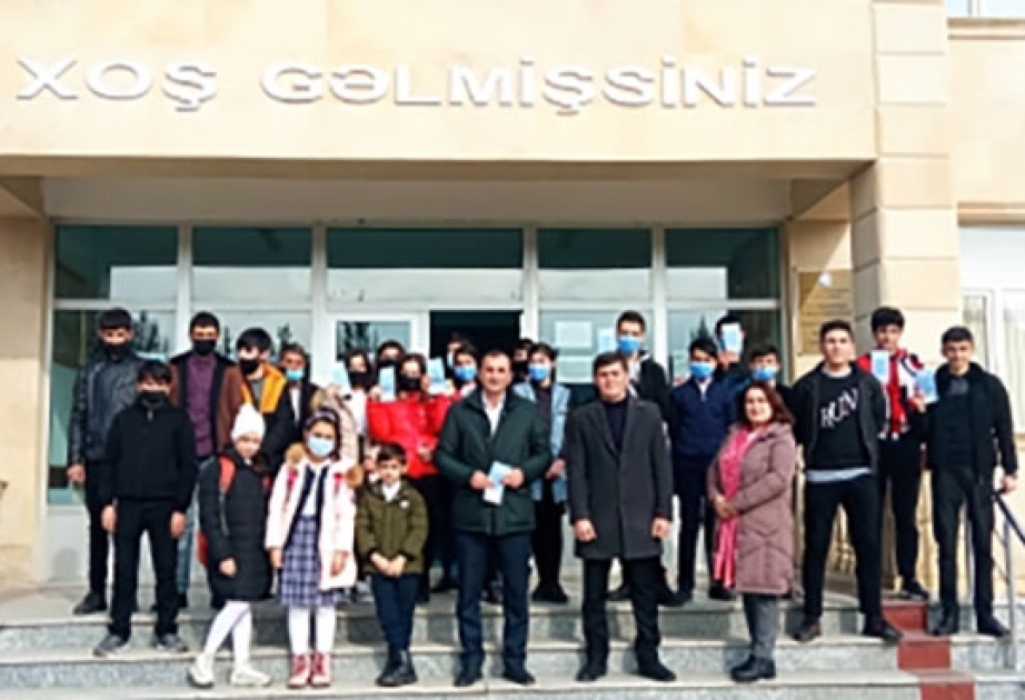 Məktəblilər İsmayıllı Dövlət Peşə Təhsil Mərkəzinə ekskursiya ediblər
