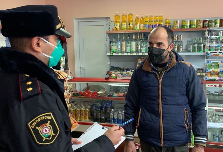 Xızıda karantin rejiminin tələblərinə laqeydlik nümayiş etdirən şəxslər aşkarlanıb