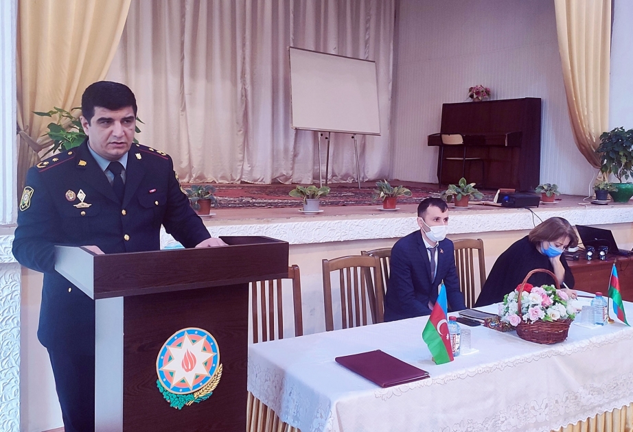 Lənkəran polisi məktəblilər üçün narkomaniya ilə bağlı maarifləndirici tədbir keçirib