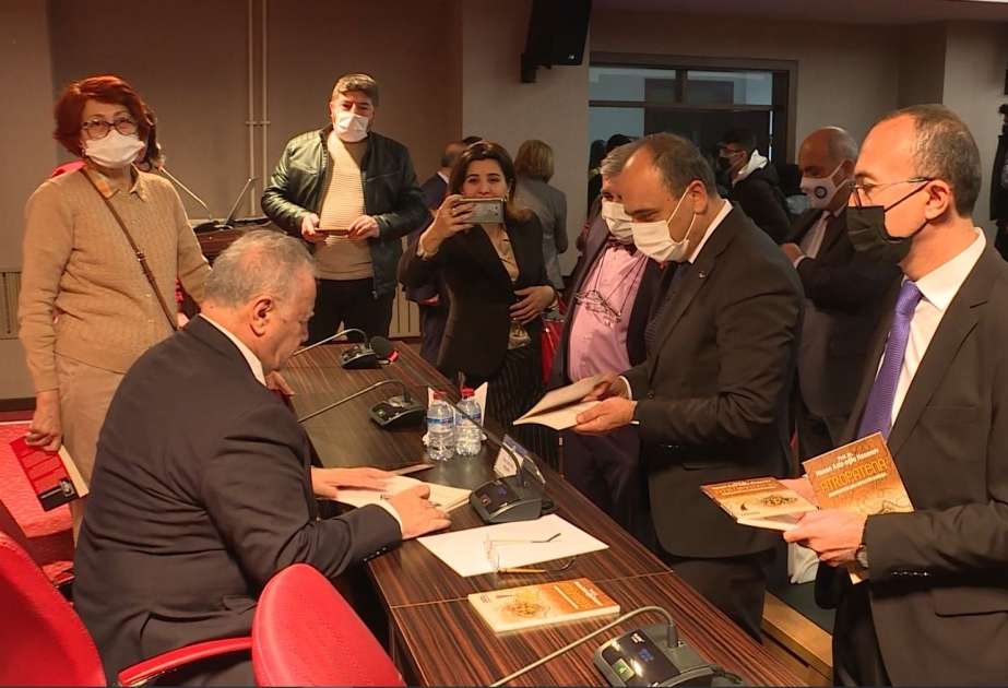 Türkiyənin Qazi Universitetində “Atropatena-Adorbaygan adlı dövlətin doğuşu” kitabı təqdim olunub VİDEO