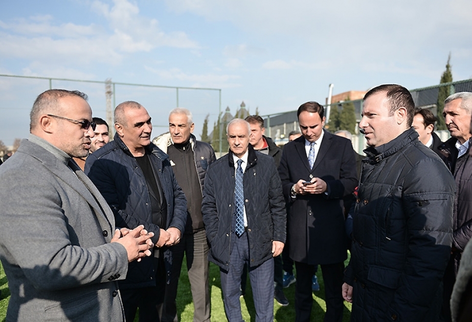 AFFA-nın icraçı vitse-prezidenti Gəncədə futbol ictimaiyyətinin nümayəndələri ilə görüşüb