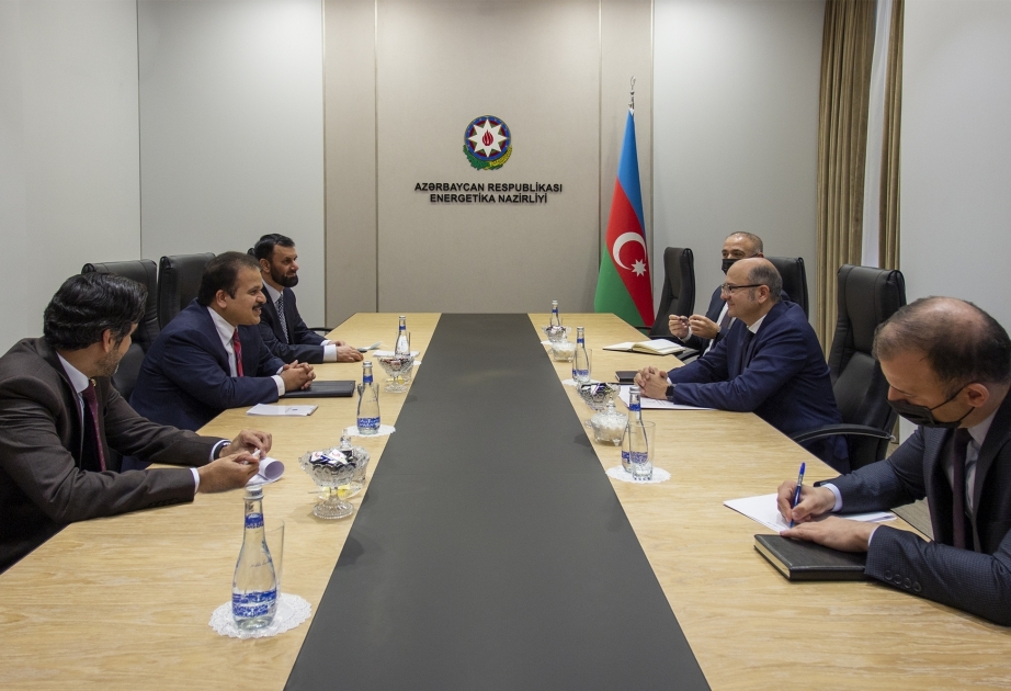 Azerbaijan`s Energy Minister meets with Chief Executive Officer of Nebras Power