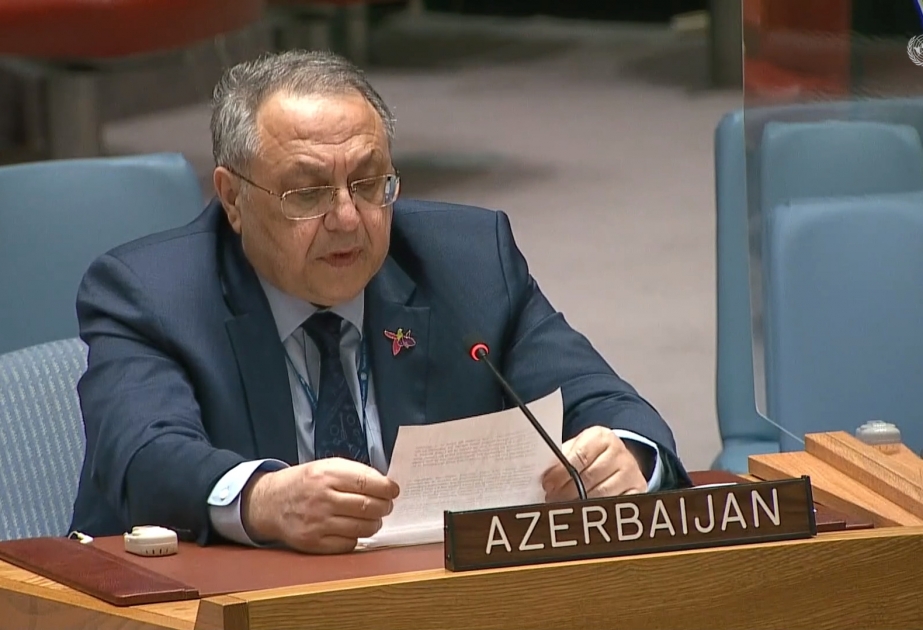 Постоянный представитель Азербайджана при ООН разоблачил лживые заявления армянской делегации на заседании Совета Безопасности