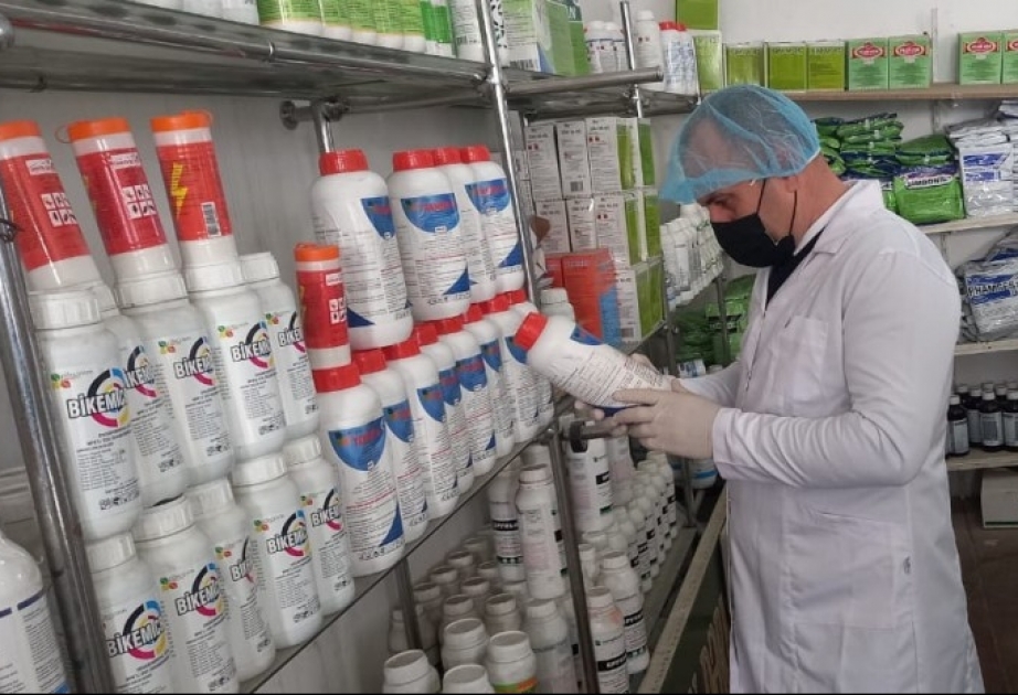 Pestisid və gübrələrin satışı ilə məşğul olan ticarət obyektlərində monitorinqlər aparılır