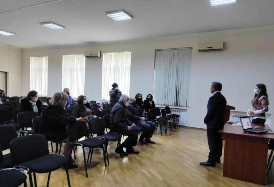 Narkomanlıq probleminə dair növbəti treninq Nərimanov rayonunda təşkil edilib