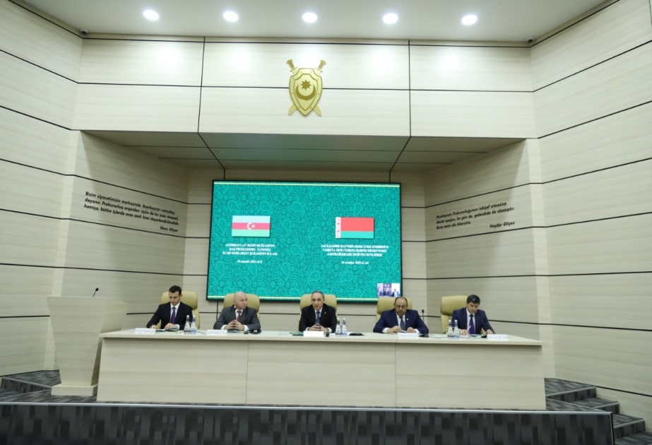 Belarus İstintaq Komitəsinin nümayəndə heyətinin iştirakı ilə Azərbaycanın Baş prokuroru yanında Elmi-Məsləhət Şurasının geniş tərkibdə iclası keçirilib