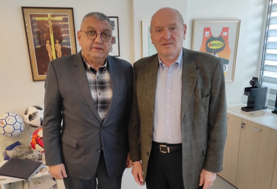 AFFA-nın vitse-prezidenti bolqarıstanlı həmkarı ilə görüşüb