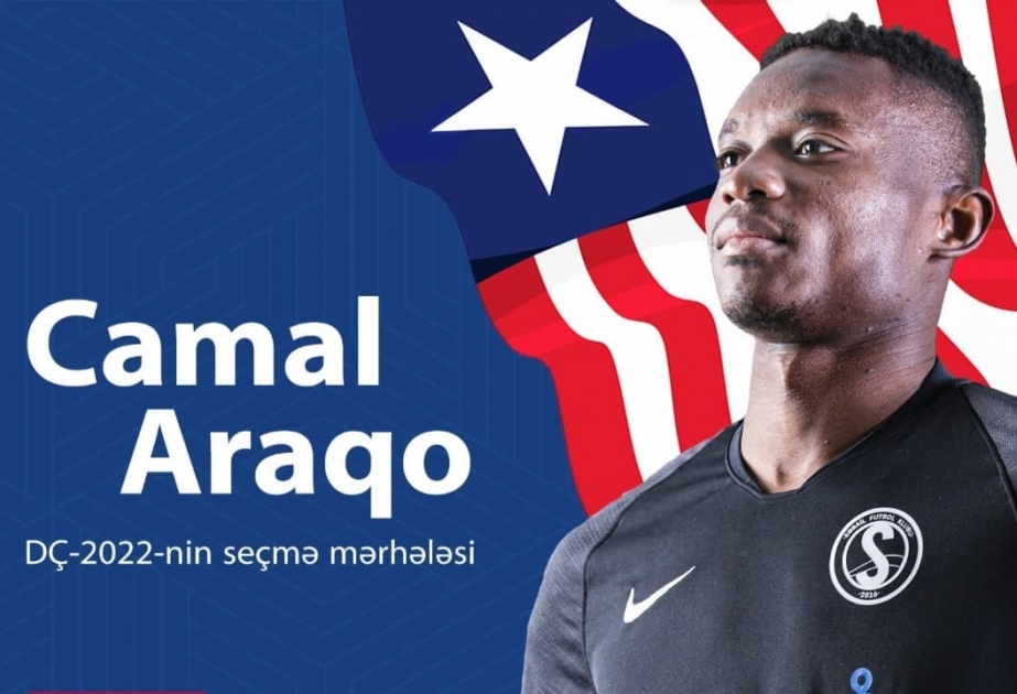 “Səbail”in futbolçusu Liberiya millisinin heyətində qələbəyə sevinib