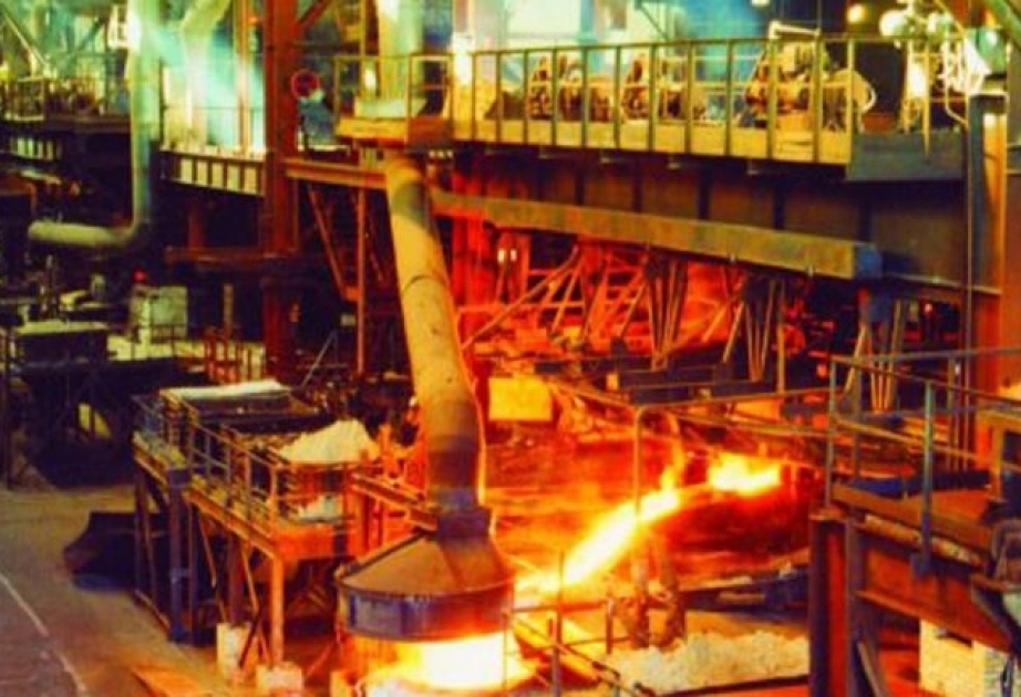 Metallurgiya sənayesində 874,1 milyon manatlıq məhsul istehsal olunub