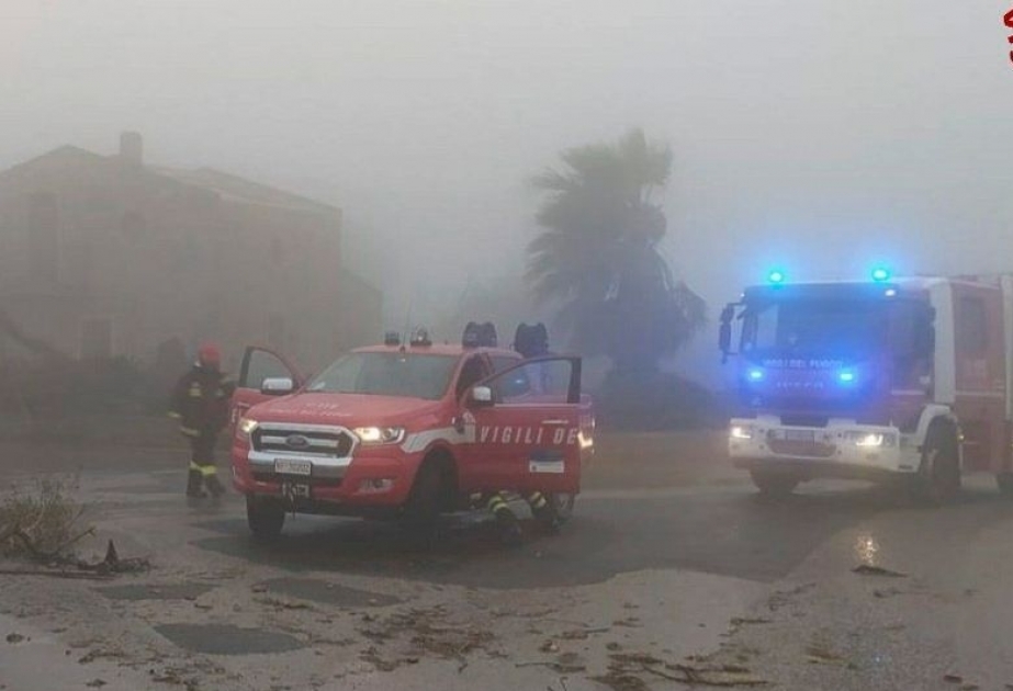 Unwetter auf Sizilien