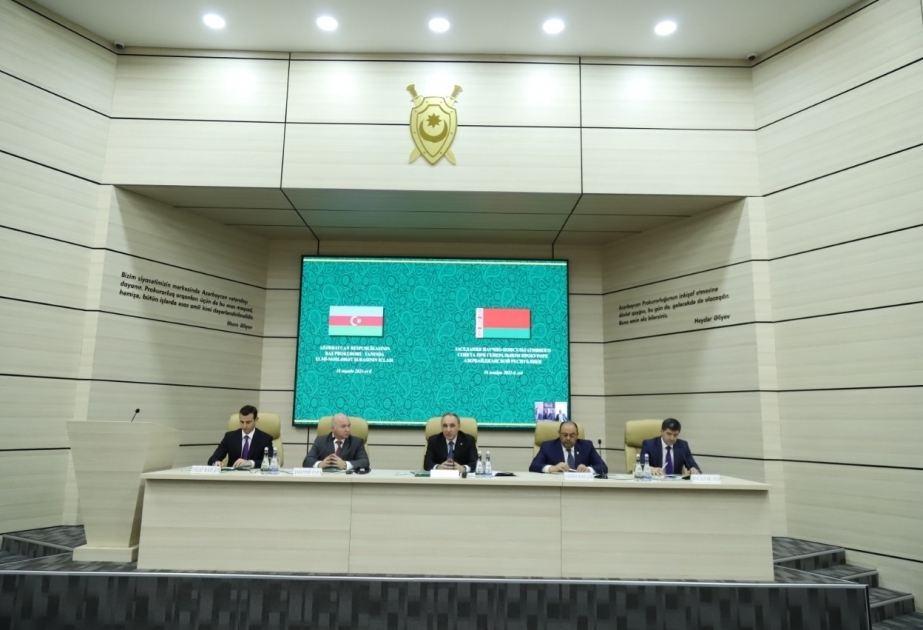 При генеральном прокуроре Азербайджана состоялось заседание Научно-консультативного совета в расширенном составе с участием делегации Следственного комитета Беларуси