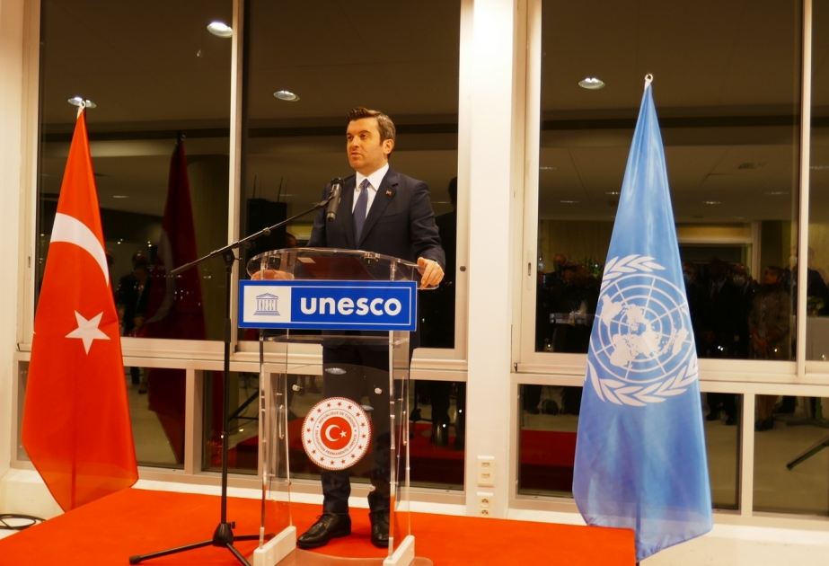 UNESCO: Türkiyənin “Cənnət bağı” adlı klassik naxışlı İznik keramika divarının açılış mərasimi olub VİDEO