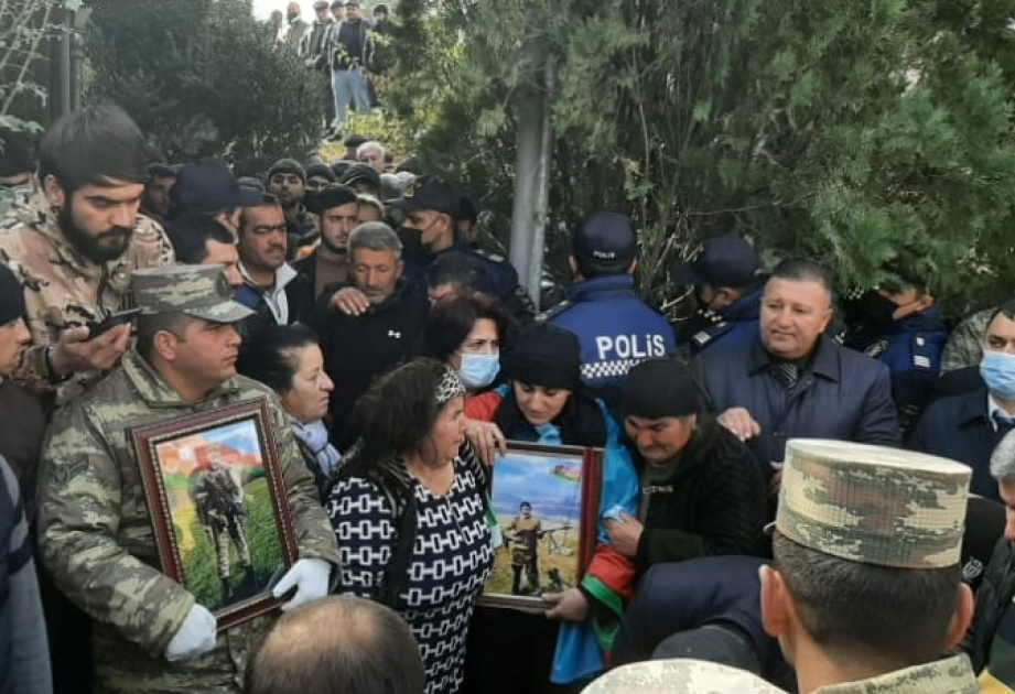Şəhid əsgər Murad Xəlilov dəfn olunub