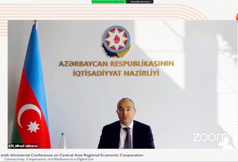 CAREC Proqramının 20-ci Nazirlər Konfransı keçirilib