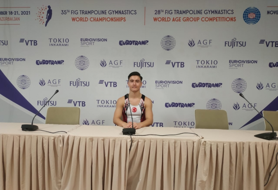 Türkiyəli gimnast Gürkan Mutlu: Bakıda həmişə yüksək qonaqpərvərlik görürük