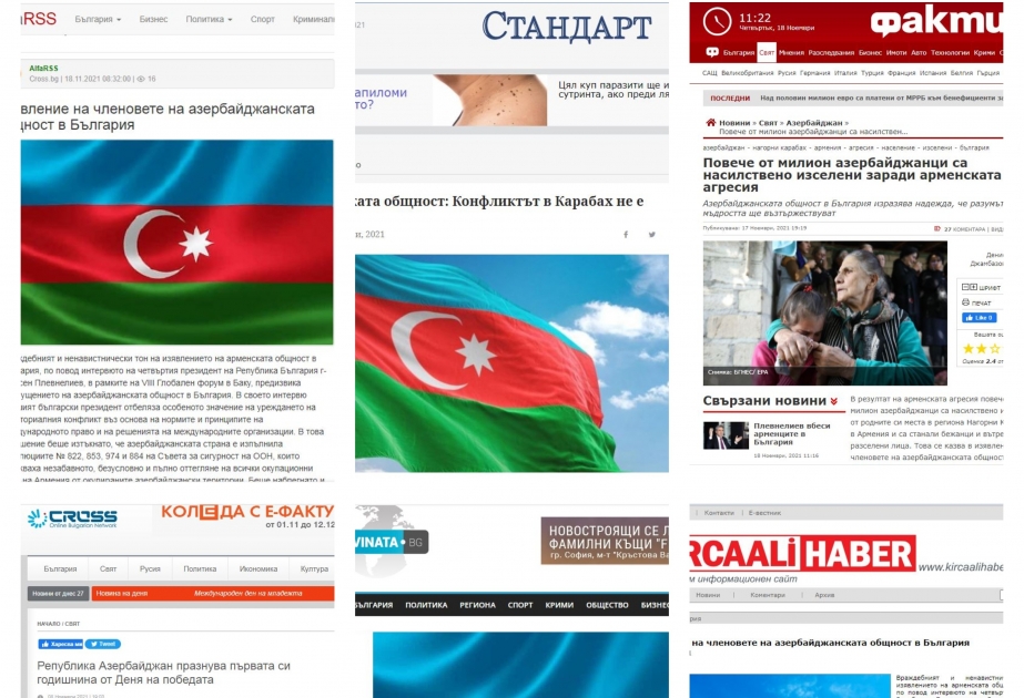 Bolqarıstandakı həmvətənlərimiz bu ölkədəki erməni icmasının yaydığı qərəzli məlumatlara cavab veriblər