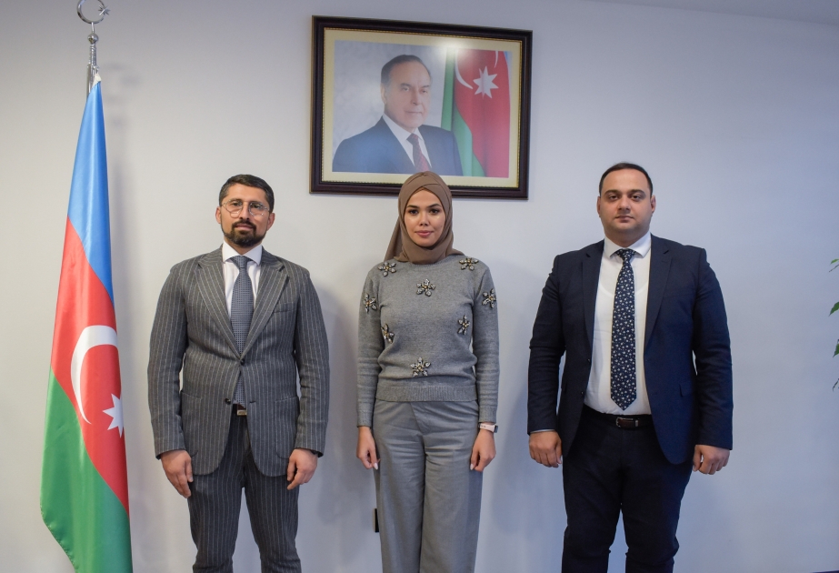 Qarabağ Dirçəliş Fondunun İdarə Heyətinin sədri “Yüksəliş” müsabiqəsinin qalibləri ilə görüşüb