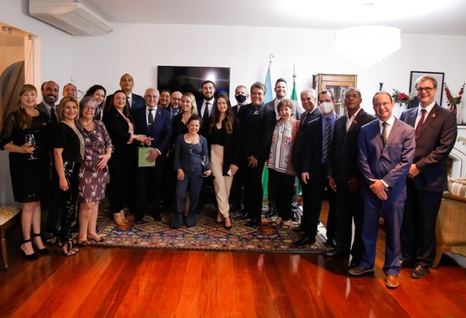 Braziliyalı jurnalistlər və diplomatlar Azərbaycanın regionda sülh istiqamətdə atdığı addımlar barədə məlumatlandırılıb