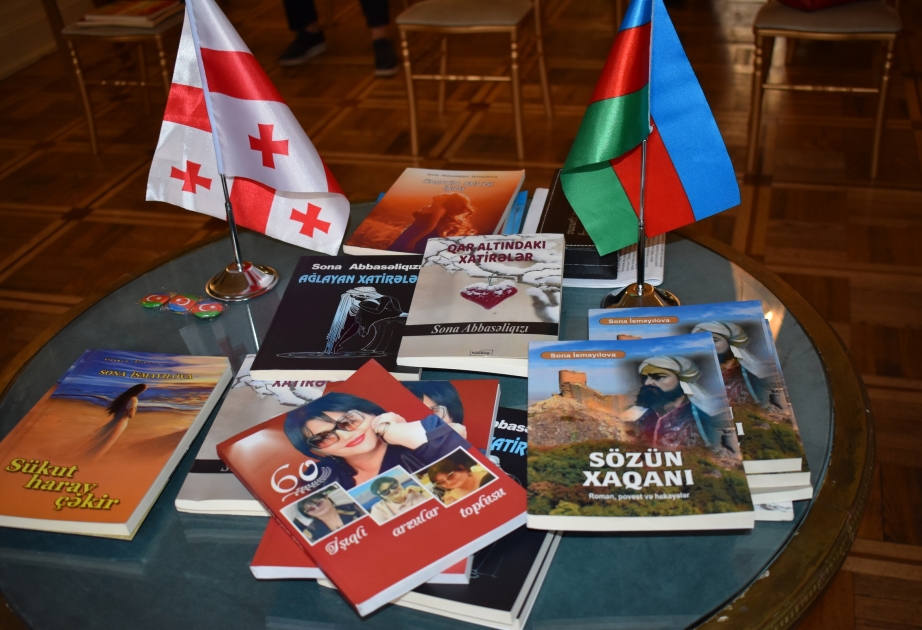 Tbilisidə azərbaycanlı şairə-publisist Sona İsmayılovanın “Sözün xaqanı” kitabının təqdimatı olub