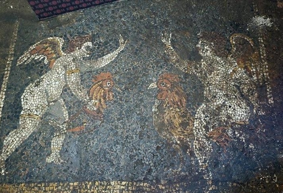Descubren un mosaico de 2.700 años en el occidente de Turquía