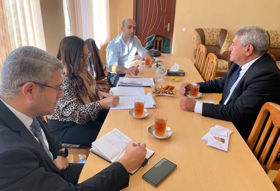 BMT-nin Avropa İqtisadi Komissiyasının üzvləri Mikrobiologiya İnstitutunda olublar