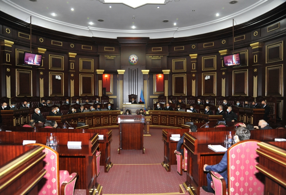 Ali Məhkəmənin növbəti Plenum iclası keçirilib