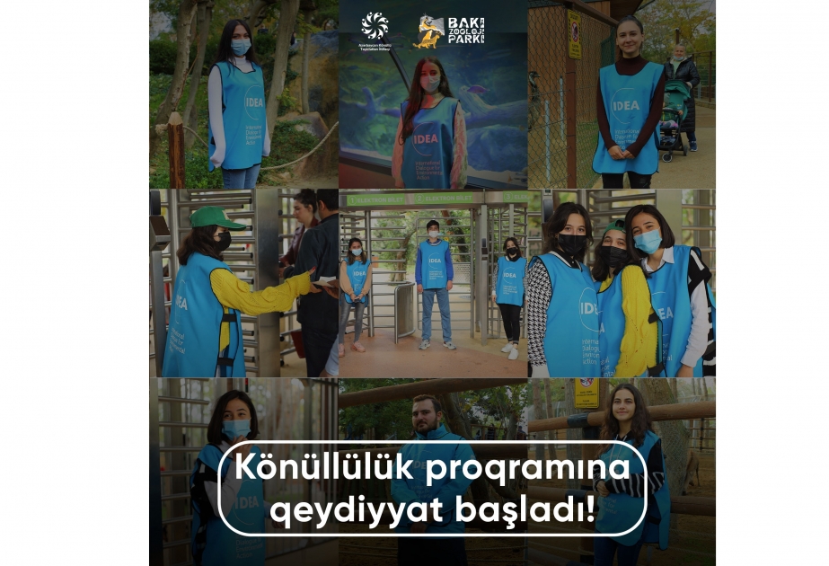 Bakı Zooloji Parkı könüllülük proqramına start verir