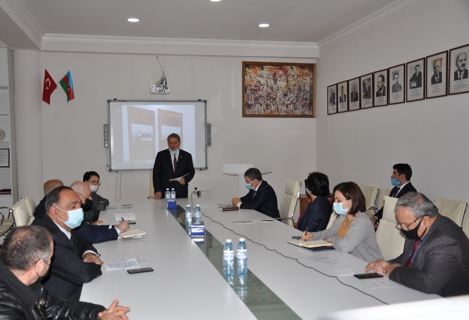 Ədəbiyyat İnstitutunda Rudolf İvanovun 90 illiyi qeyd olunub